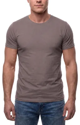 Produktbild von Mivaro Herren T-Shirt Basic mit Rundhals – 100% Baumwoll Shirt für Alltag, Freizeit und Sport, atmungsaktiv, Regular Fit, weiß, bis 5XL