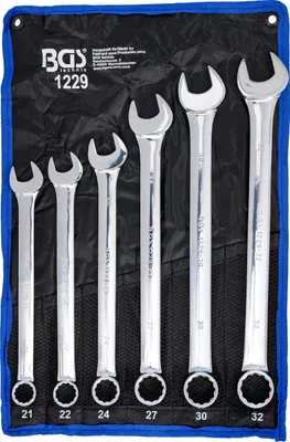 Immagine prodotto di BGS Set di chiavi combinate extra lunghe SW 21 - 32 mm 6 pezzi - 1229