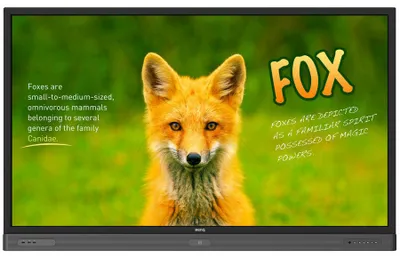 Produktbild von BenQ Rp653k, Interaktiver Flachbildschirm, 165,1 cm (65"), LED, 3840 x 2160 Pixel