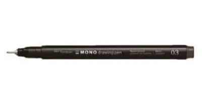 Obrázek produktu pro Tombow WSEFL31-03 Tombow MONOdrawing Fineliner braun 0,35 mm, 1 St.