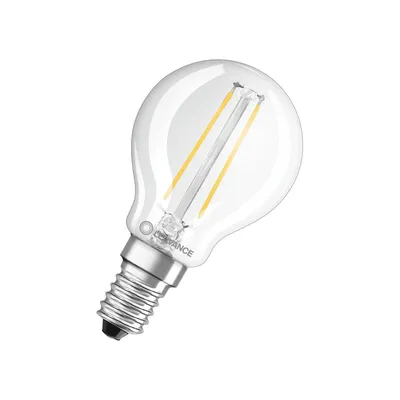 Produktbild von LEDVANCE LED CLASSIC P 2.5W 827 klar E14 Lampe 250lm 2700K warmweiss wie 25W 4099854069215