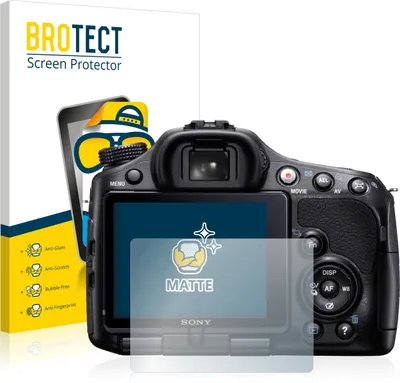 Produktbild von 2x BROTECT Schutzfolie für Sony Alpha 65V (SLT-A65V) Displayschutz Displayschutzfolie Folie Matt Entspiegelungsfolie