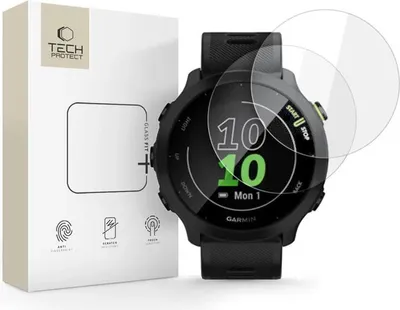 Image de 2x verre trempé pour Garmin Forerunner 55, Tech-Protect Glass Fit Plus