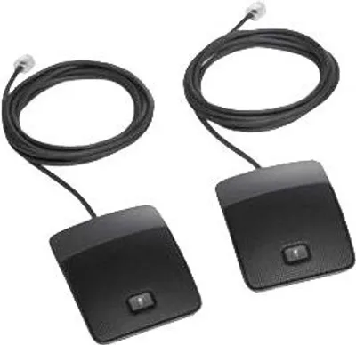 Produktbild von Cisco CP-MIC-WIRED-S=, Kabelgebunden, Schwarz, Cisco Unified IP Conference Phone 8831, 63,5 mm, 12,7 mm, 88,9 mm