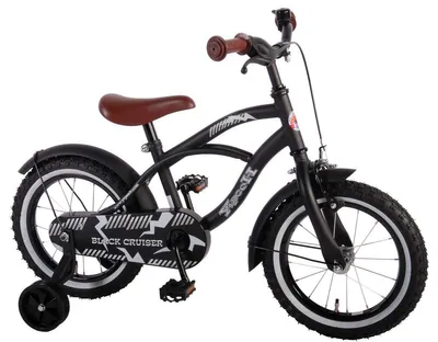 Produktbild von 14 Zoll Kinder Jungen Fahrrad Kinderrad Rad Bike Cruiser Schwarz 41401