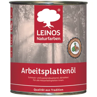 Produktbild von LEINOS Arbeitsplattenöl 0,75 l – Arbeitsplattenöl Küche, lösemittelfrei