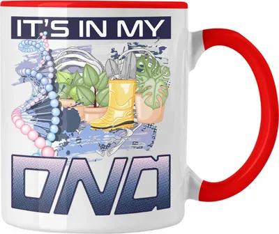 Produktbild von Trendation - Garten Gärtner Tasse Geschenk für Hobbygärtner Landschaftsgärtner Geschenkidee Spruch (Rot)