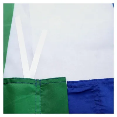 Produktbild von Ladinische Flagge aus Italien - 90x60 cm - Dolomitenladinische Fahne mit Mastschlitz