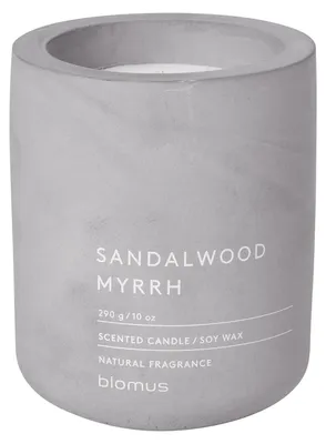 Produktbild von Blomus FRAGA Duftkerze L Sojawachs Sandalwood Myrrh 55h