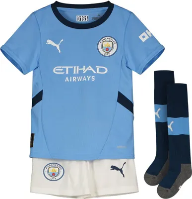 Produktbild von Puma MCFC Home Minikit - blau, Größe:92