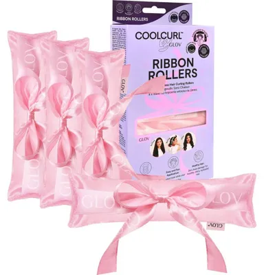 Obrázok produktu pre Natáčky na vlasy, sada 4 kusov, ružové