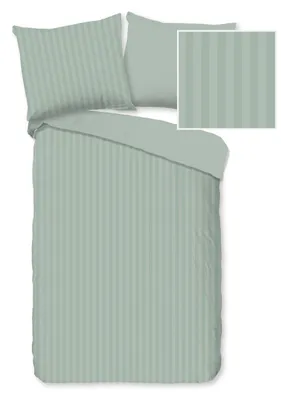 Produktbild von Duvet cover Descanso 100x135 + 1* 40x60 cm - calm satin stripe