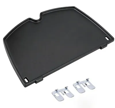 Productafbeelding van Gietijzeren grillplaat, 32 x 22 cm, reserveonderdelen voor diverse grillmodellen