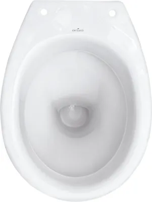 Produktbild von Cersanit Stand-Tiefspül-WC President  weiß, Abgang Innen senkrecht