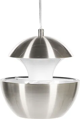 Obrázok produktu pre BELIANI Závesná lampa strieborné kovové tienidlo moderný dizajn svietidlo do kuchyne a jedálne