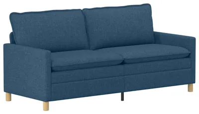 Produktbild von vidaXL Sofa Blau 196 x 81 x 87,5 cm Stoff