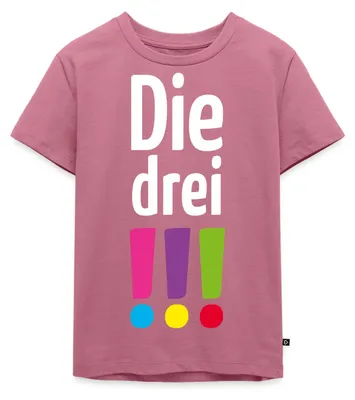 Produktbild von Spreadshirt Die Drei Ausrufezeichen Logo Kinder Premium T-Shirt, 98/104 (2 Jahre), Mauve