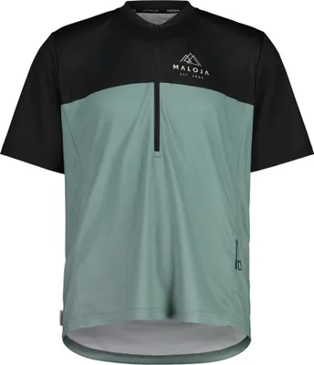 Produktbild von MTB E-Biking Gravel Trikot BarettiM. LA VIA All Mountain 1/2 blau L mit Halfzip
