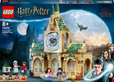 Produktbild von LEGO 76398 Harry Potter Hogwarts Krankenflügel, Schloss-Spielzeug mit Minifiguren aus Der Gefangene von Askaban, Geschenk für Jungen und Mädchen