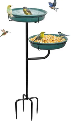 Produktbild von Famanu Vogelbad Schale für wilde Vögel - grün