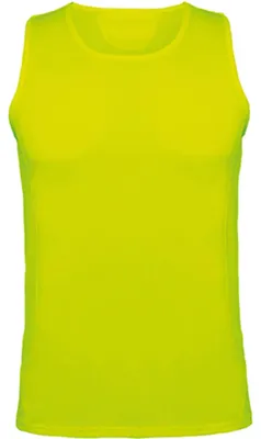 Imagen del producto de Roly - "André" Camiseta sin mangas para hombre, modelo LT2687 (Talla XL) (Amarillo fluorescente)