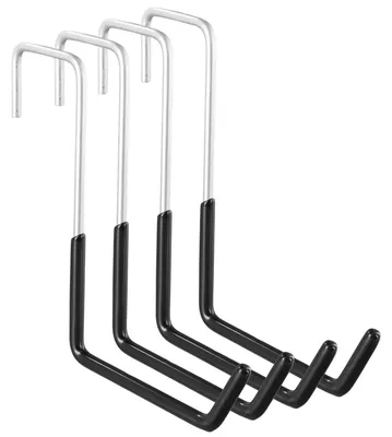 Imagen del producto de Juego de 6 ganchos S robustos para almacenamiento en garaje