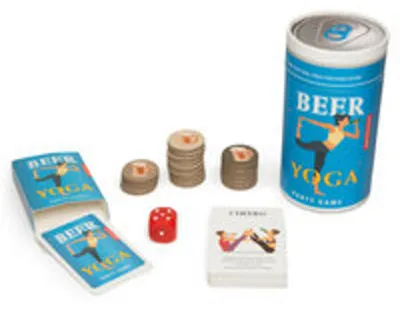 Produktbild von Bier Yoga Partyspiel mit 54 Spielkarten
