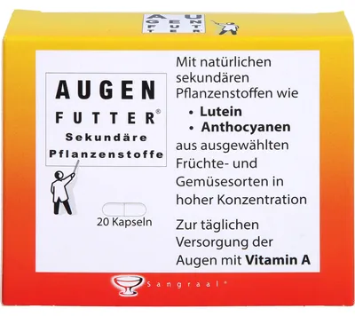 Produktbild von Augenfutter Sekundäre Pflanzenstoffe Kapseln, 20 St. Kapseln