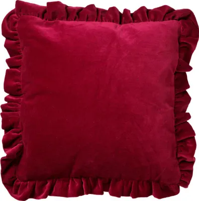Produktbild von Dutch Decor Dekokissen Yara 45x45 cm Rot