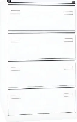 Image de BISLEY LIGHT   Hängeregistraturschrank weiß/weiß 4 Schubladen