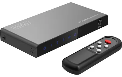 Produktbild von DIGITUS 4K HDMI Switch, 3x1
