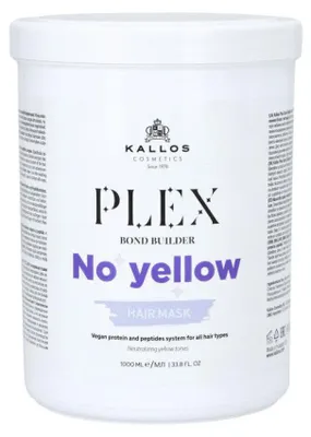 Produktbild von Kallos Plex No Yellow Haarmaske 1L