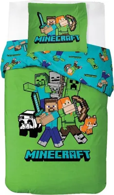 Produktbild von Minecraft Classic Crew Bettwäsche 140x200cm