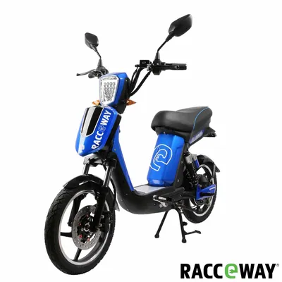 Produktbild von Elektroskútr RACCEWAY® E-BABETA®, modrá-lesklá