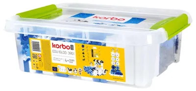 Imagen del producto de Bloques de construcción Korbo Edu Igloo 390 piezas - Ártico, a partir de 4 años