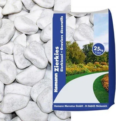 Produktbild von Hamann Mercatus Marmorkies Carrara 40-60 mm 25 kg