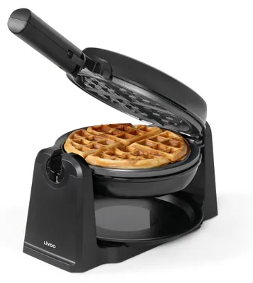 Image de Gaufrier rotatif 1000w noir - Livoo - DOP252 -