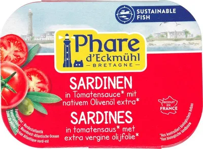 Productafbeelding van Phare d'Eckmühl Sardines In Tomatensaus (135 gr)