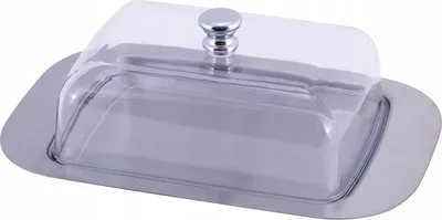 Produktbild von Butterdose Aus Edelstahl Kamille