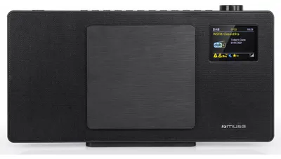 Image de Micro-chaîne 40w noir avec bluetooth - Muse - M65DBT -