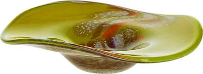 Produktbild von Kerzenteller "Pavel" (14,5cm), grün