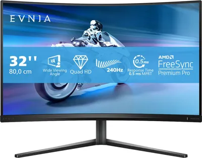 Zdjęcie produktu dla Philips Evnia 5000 32M2C5500W/00 31,5" LCD VA QHD 240Hz FreeSync Premium Pro Curved