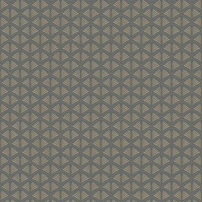 Produktbild von Profhome 379573-GU Grafik Tapete Ornament schimmernd grau gold schwarz 5,33 m2