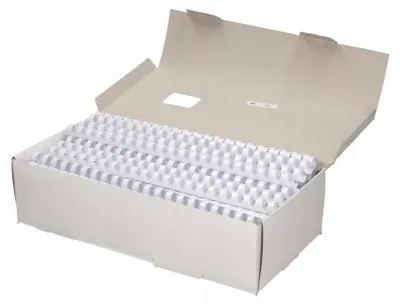 Image de Argo Plastik - Attaches de fixation, 10 mm, blancs, boîte de 100 pièces