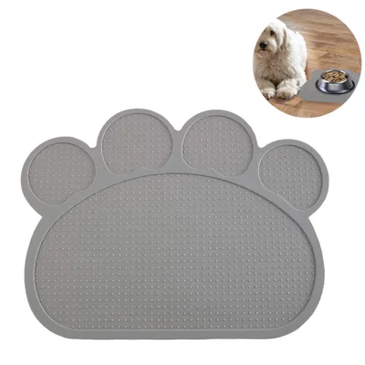 Produktbild von Silicone,Waterproof,Pet,Food,Mat,Praktische,Bodenschutzmatten,Tiernahrung,Matte,Wasserdicht,Hohe,Qualität,Silikonmatte,rutschfeste,Napfunterlage,Hund,Katzen,Napfunterlage