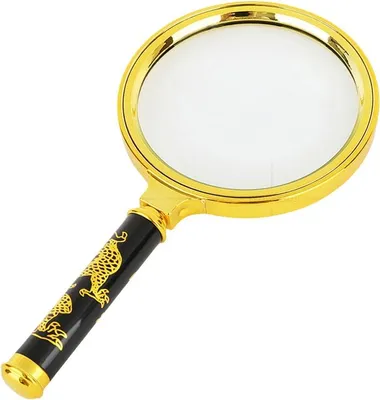 Image de INF Loupe de Lecture à Main avec Poignée Amovible - Idéale pour Seniors 70 mm