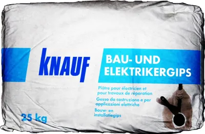 Zdjęcie produktu dla Knauf Gips budowlany i elektryczny jasnoszary, 25 kg