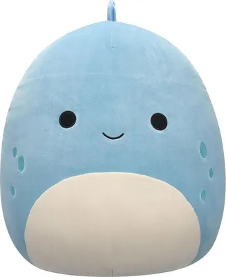 Produktbild von Jazwares SQCR06650 - Squishmallows - John, der Dino Plüschfigur, 40 cm, blau