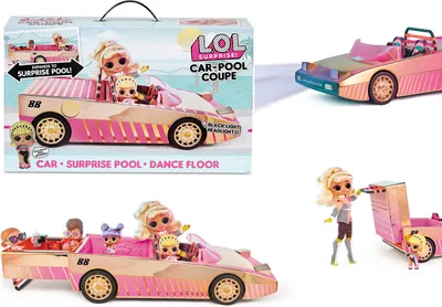 Produktbild von L.O.L. Surprise! Car- Pool Coupe, Weiblich, 6 Jahr(e), Mädchen, Mehrfarbig