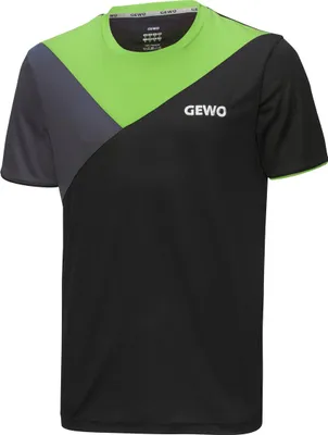 Produktbild von GEWO T-Shirt Toledo schwarz/lime M